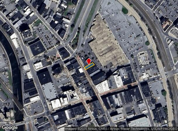  45 N Centre St, Cumberland, MD Parcel Map