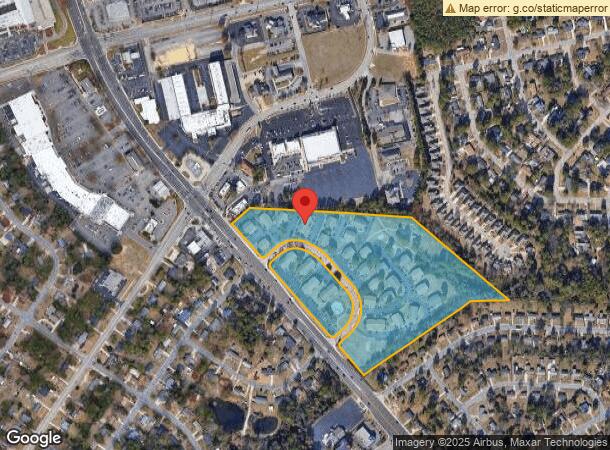  1 Briar Cir, Fayetteville, NC Parcel Map