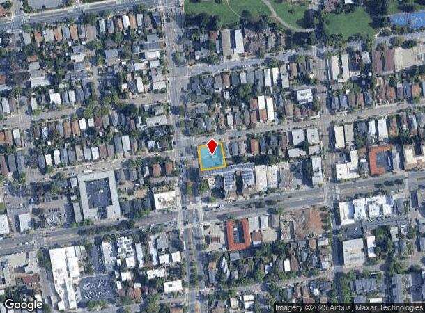  1951 Sacramento St, Berkeley, CA Parcel Map