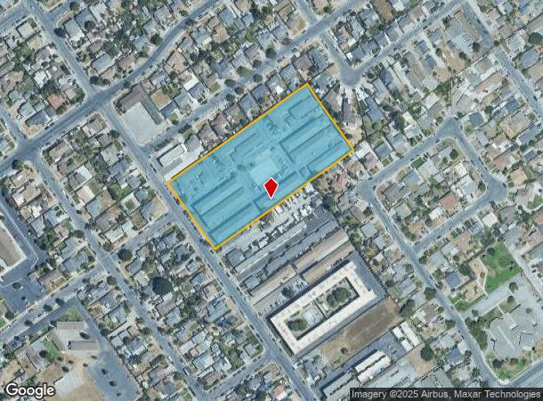  1235 Garner Ave, Salinas, CA Parcel Map