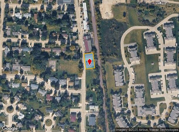 W208n16670 S Center St, Jackson, WI Parcel Map