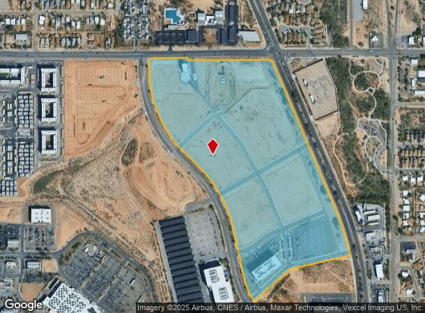 1550 E 36Th St, Tucson, AZ Parcel Map