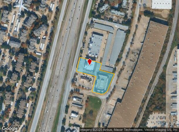 2730 N State Highway 360, Grand Prairie, TX Parcel Map