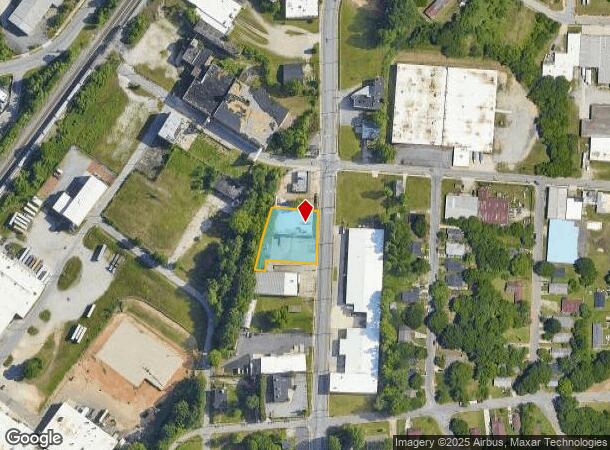  808 W Green Dr, High Point, NC Parcel Map