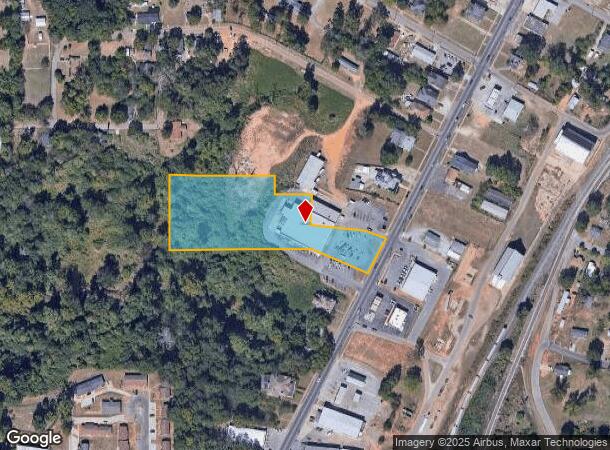 710 N Three Notch St, Troy, AL Parcel Map