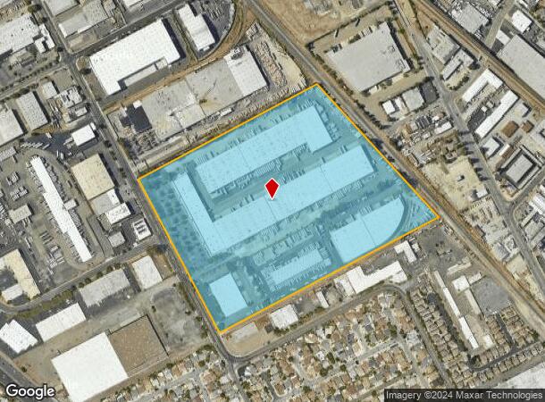  3000 Alvarado St, San Leandro, CA Parcel Map