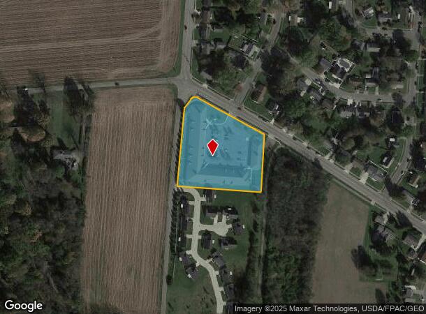  1218 W Lake Ave, New Carlisle, OH Parcel Map