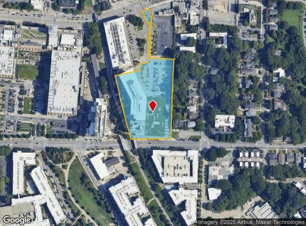  725 Ponce De Leon Ave Ne, Atlanta, GA Parcel Map