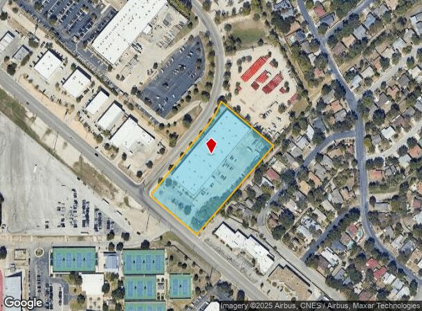  12104 Starcrest Dr, San Antonio, TX Parcel Map