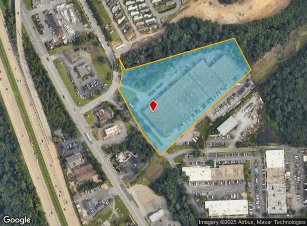 8201 Cloverleaf Dr, Millersville, MD Parcel Map