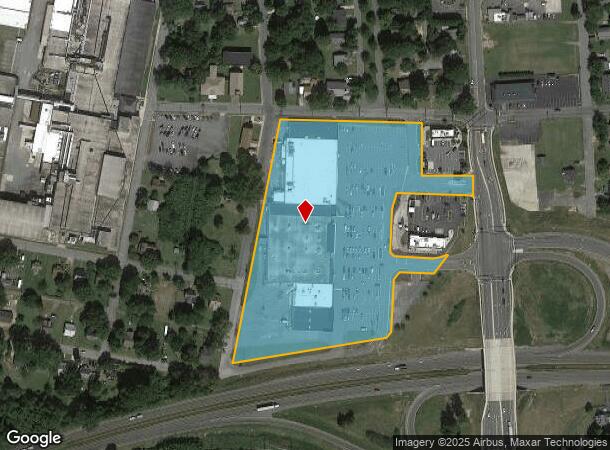  820 Winston Rd, Lexington, NC Parcel Map