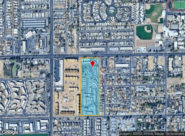  6529 W Glendale Ave, Glendale, AZ Parcel Map