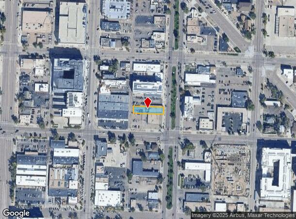  424 S Nevada Ave, Colorado Springs, CO Parcel Map