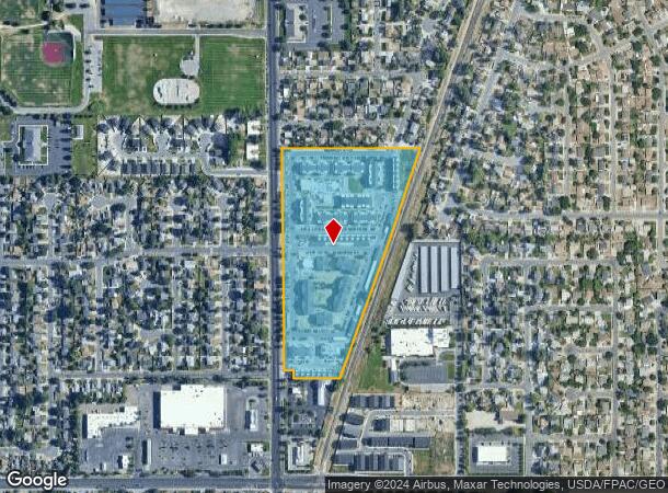  5959 S Cougar Ln, Salt Lake City, UT Parcel Map