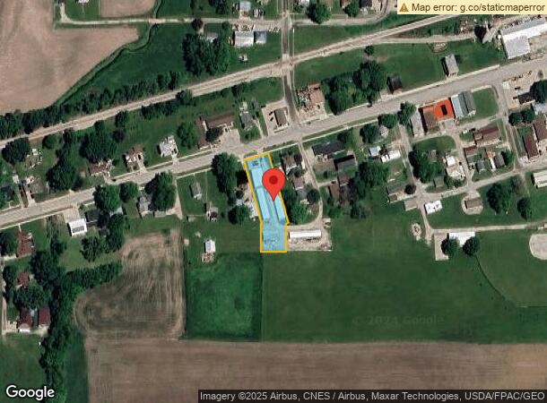  606 Pacific St, Ladora, IA Parcel Map