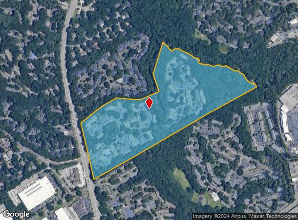  3341 Peachtree Corners Cir, Peachtree Corners, GA Parcel Map