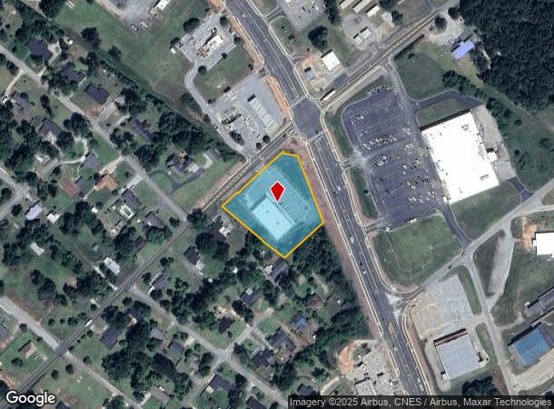 Us Highway 1 Byp North At Walnut St, Louisville, GA Parcel Map