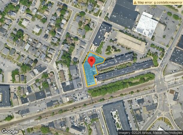  1 Grant St, Framingham, MA Parcel Map