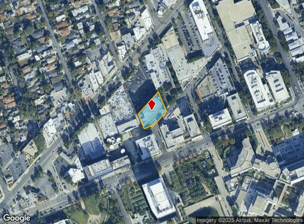 2721 W Willow St, Burbank, CA Parcel Map