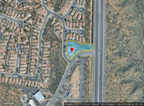  2551 E Vistoso Commerce Loop, Oro Valley, AZ Parcel Map