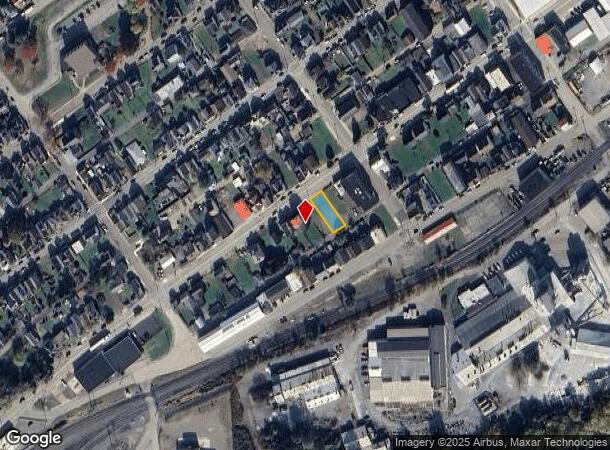 321 W 7Th Ave, Tarentum, PA Parcel Map