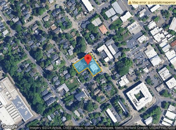  8832 N Syracuse St, Portland, OR Parcel Map