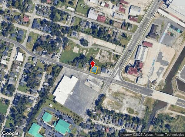  1316 W Gwinnett St, Savannah, GA Parcel Map
