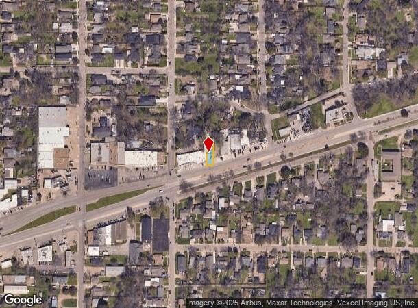 4021 W Jefferson Blvd, Dallas, TX Parcel Map