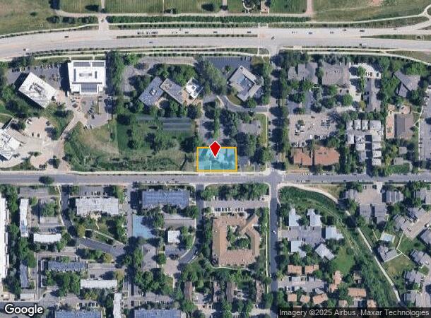  3333 Iris Ave, Boulder, CO Parcel Map