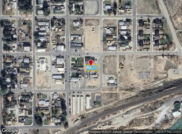 381 Stewart Ave, De Beque, CO Parcel Map