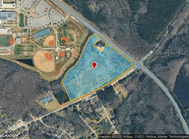 609 Alexander Love Hwy E, York, SC Parcel Map
