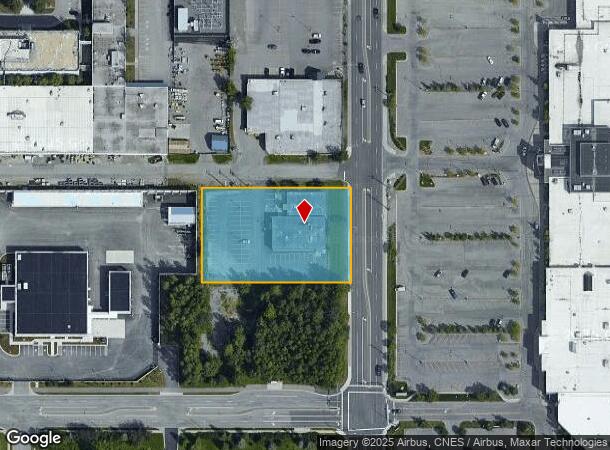  740 Communications Ave, Anchorage, AK Parcel Map
