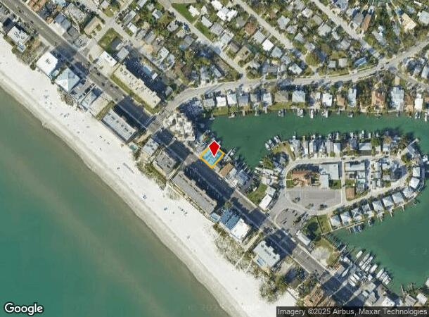  13733 Gulf Blvd, Madeira Beach, FL Parcel Map