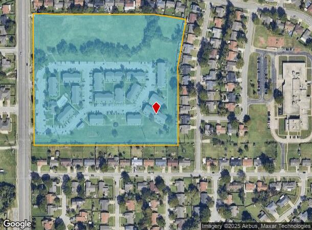  12903 E 35Th Pl, Tulsa, OK Parcel Map