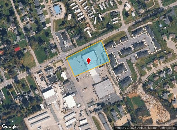  101 Hilltop Dr, Lawrenceburg, KY Parcel Map