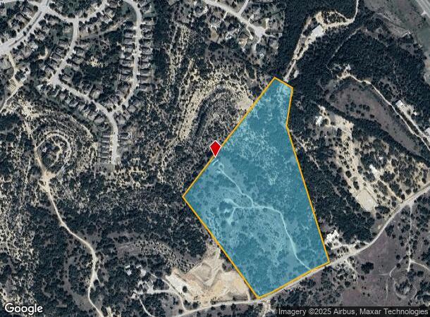  5408 W Reimers-Peacock Rd, Spicewood, TX Parcel Map