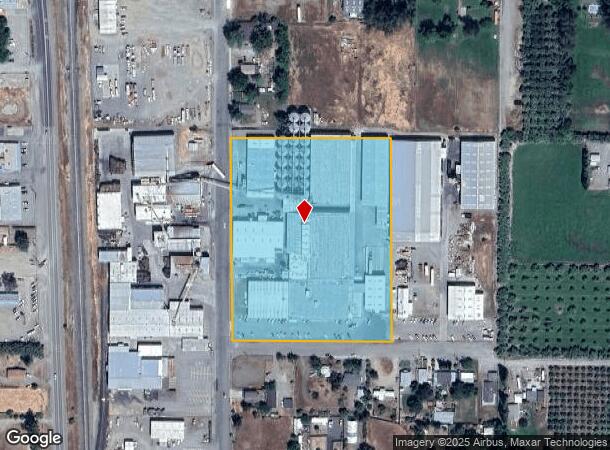  1502 Railroad Ave, Orland, CA Parcel Map