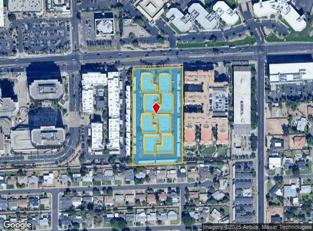 2701 E Camelback Rd, Phoenix, AZ Parcel Map