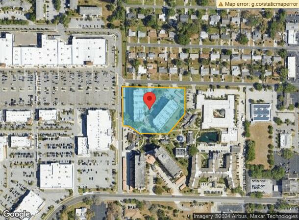  10950 Temple Ter, Seminole, FL Parcel Map