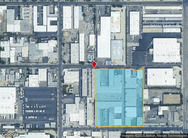 15906 Arminta St, Van Nuys, CA Parcel Map