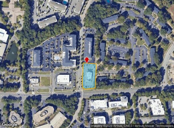  2410 Landmark Dr, Raleigh, NC Parcel Map