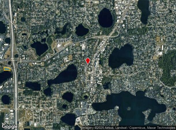  295 N Lake Destiny Rd, Maitland, FL Parcel Map