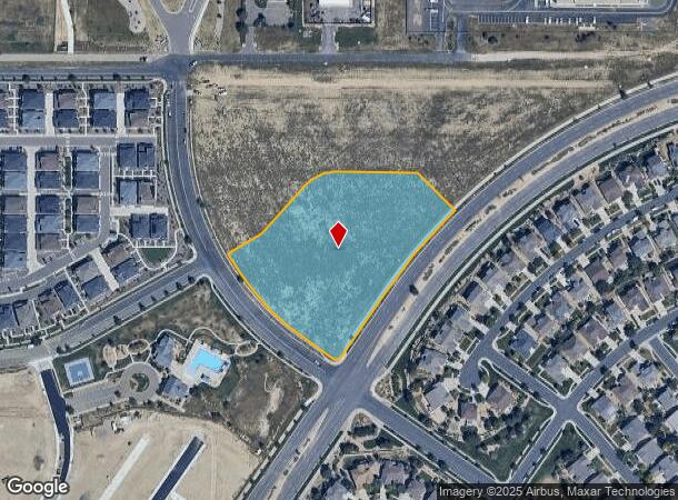 460 N Catawba Way, Aurora, CO Parcel Map