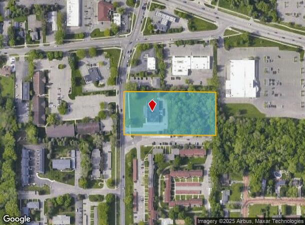 4640 Dobie Rd, Okemos, MI Parcel Map