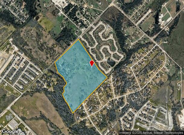  Old Reliance Rd, Bryan, TX Parcel Map