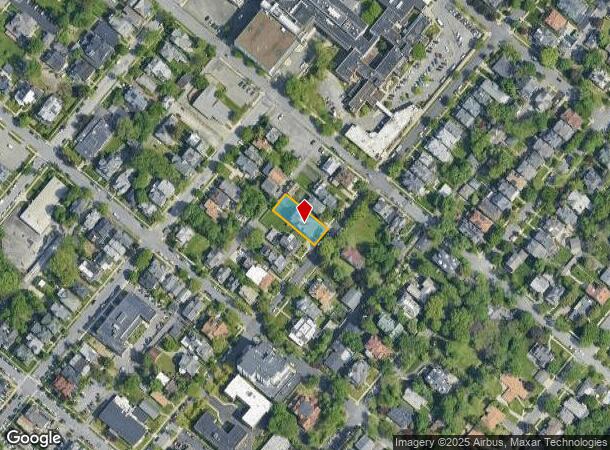  629 Clay Ave, Scranton, PA Parcel Map