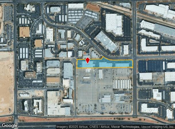 385 Pilot Rd, Las Vegas, NV Parcel Map