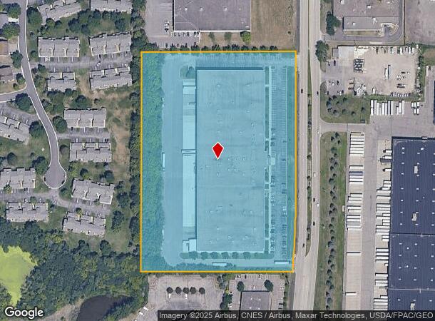  8751 Zachary Ln N, Osseo, MN Parcel Map