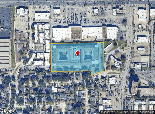  7600 Highmeadow Dr, Houston, TX Parcel Map