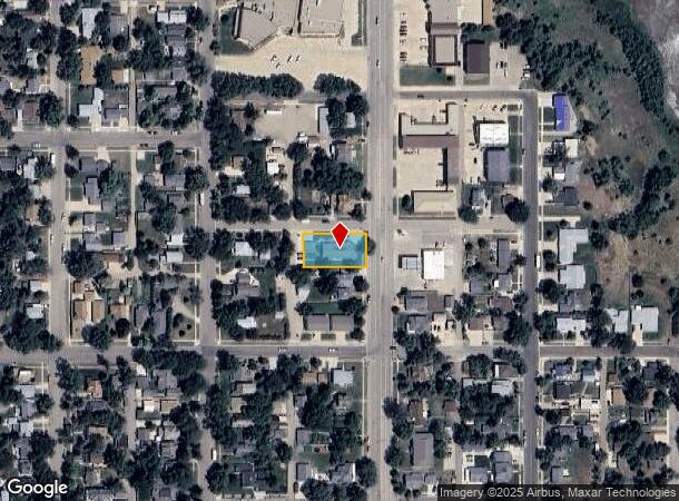  127 E 1St St, Pierre, SD Parcel Map